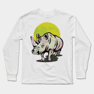 Rhinoceros Long Sleeve T-Shirt